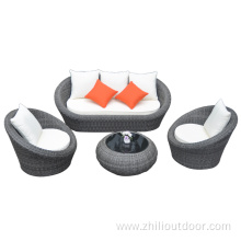 Garden Furniture Sofa Set Rattan Wicker Sofas